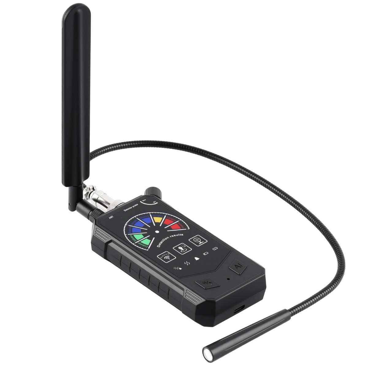 Wireless RF Detector Anti-Spy Camera GSM GPS Bug Tracker Finder Scanner Device