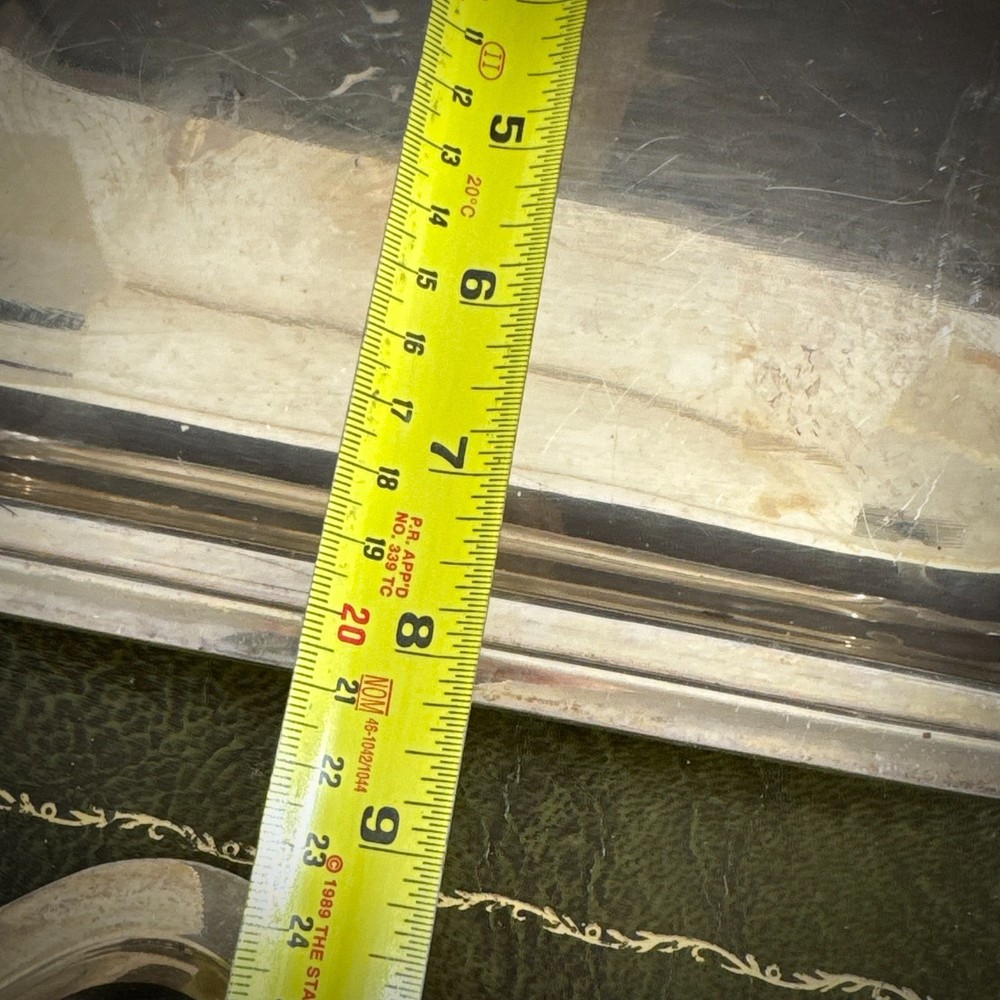 ANTIQUE SILVER PLATED RECTANGULAR ENTREE DISH LIDDED SERVING TUREEN EPNS