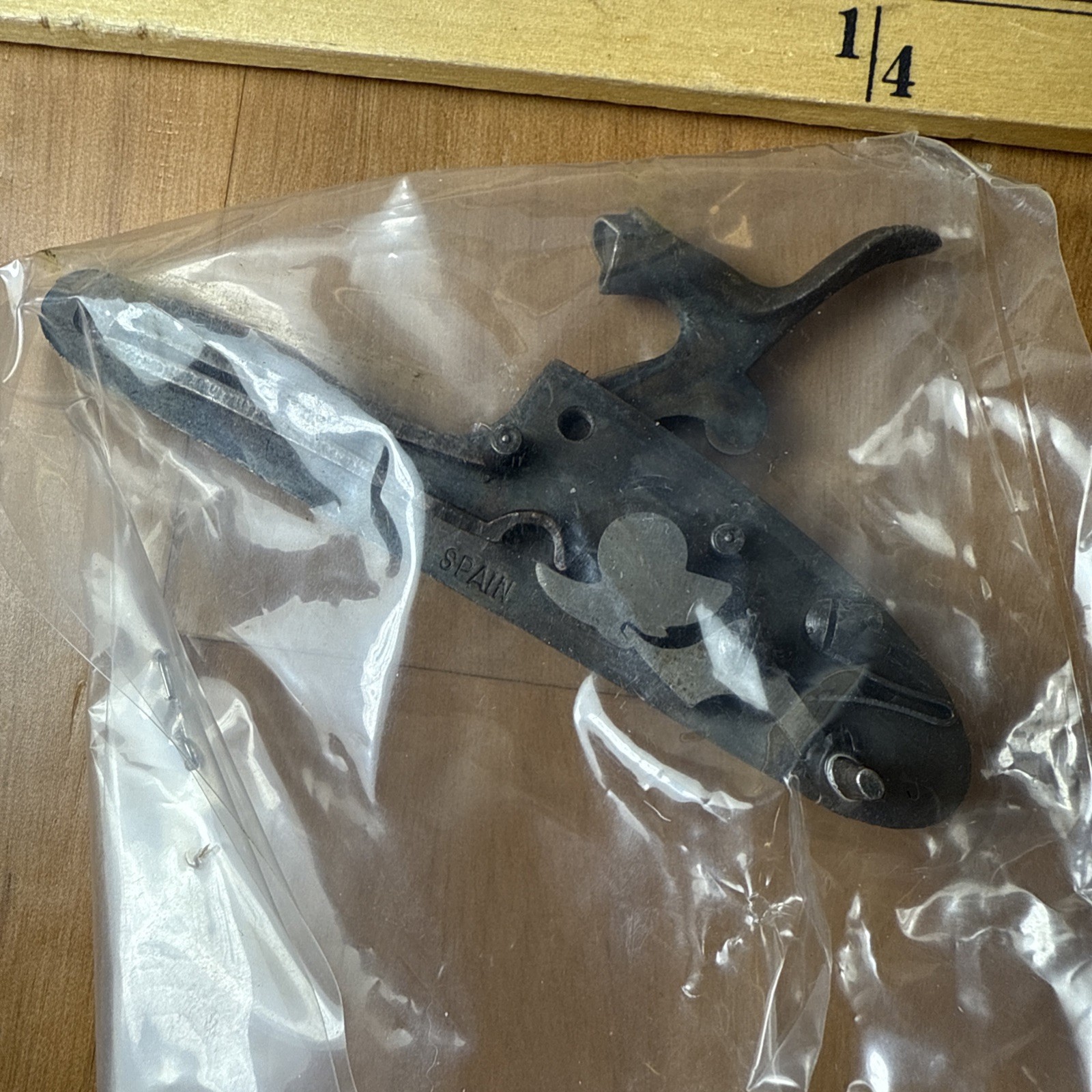 Blunderbuss Pistol Kit Brass And Maple Wood - Read