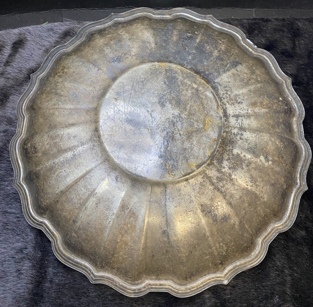 Silver-Plated Serving Tray