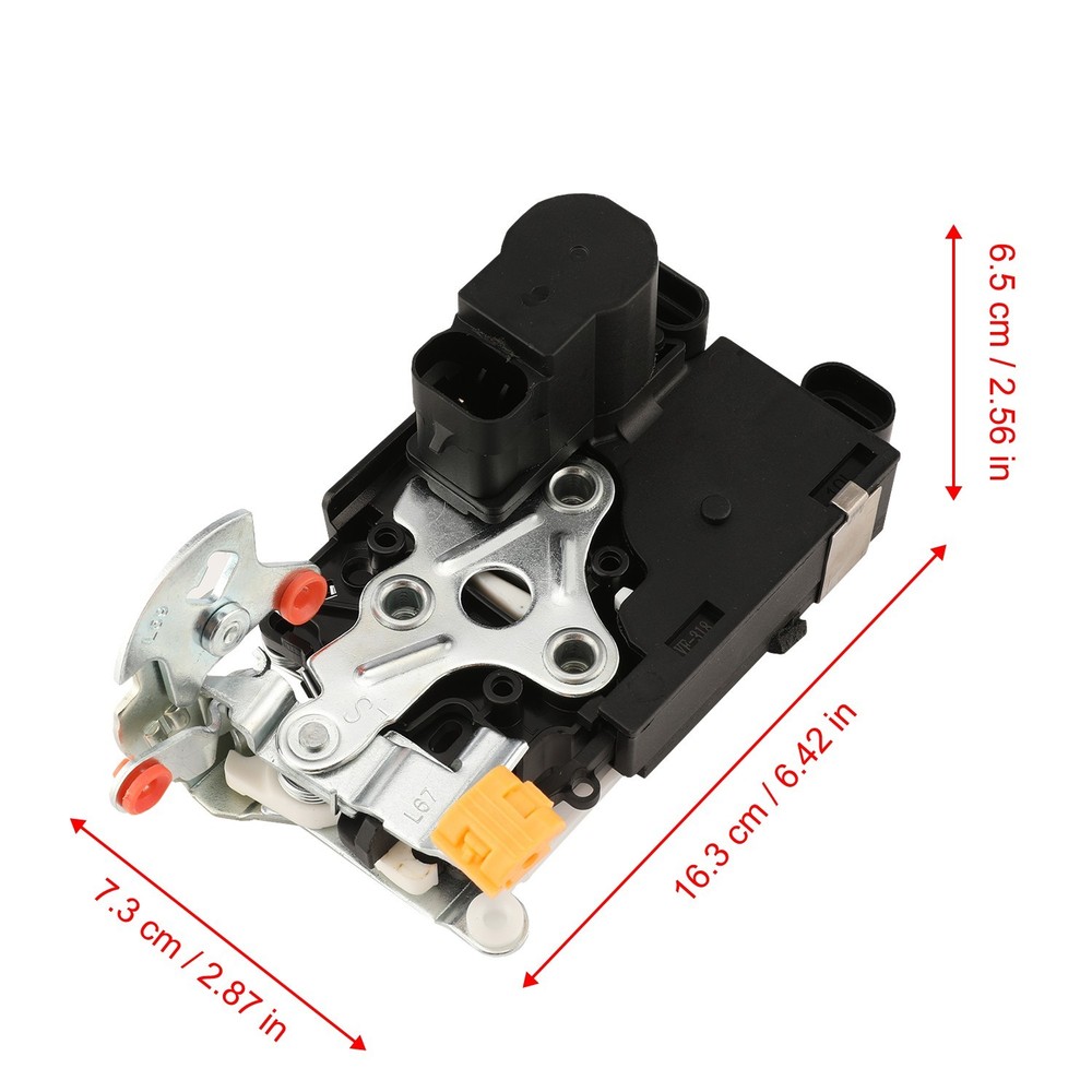 Front Door Lock Actuator Latch Left Driver Side for 2000-07 Chevy Silverado GMC