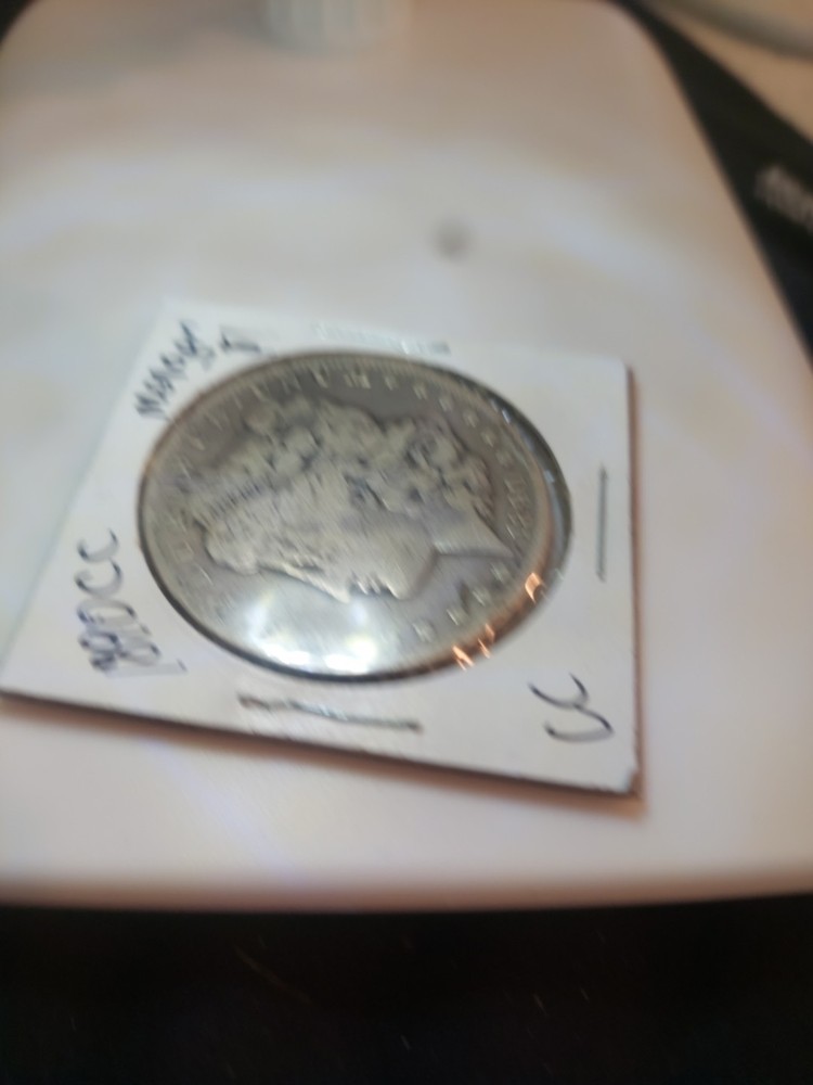1890 CC Morgan Silver Dollar