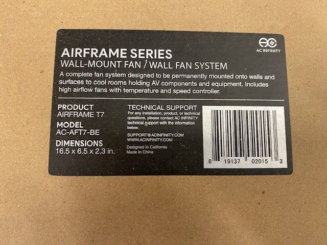 AC Infinity Airframe T7 model AC-AFT7-BE