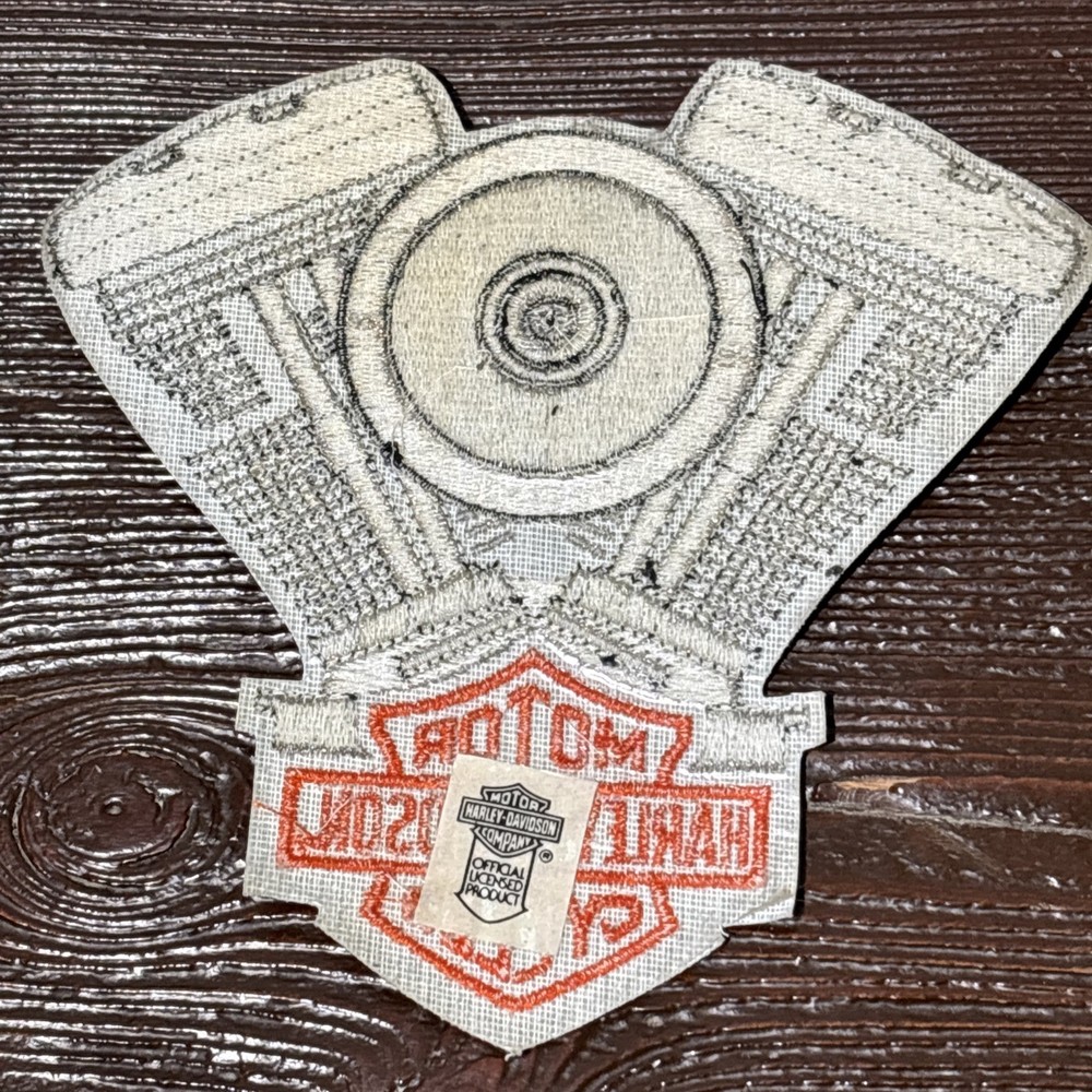 NOS Vintage Harley Davidson Motorcycles EVO Evolution Engine Patch 6.5”x6” New