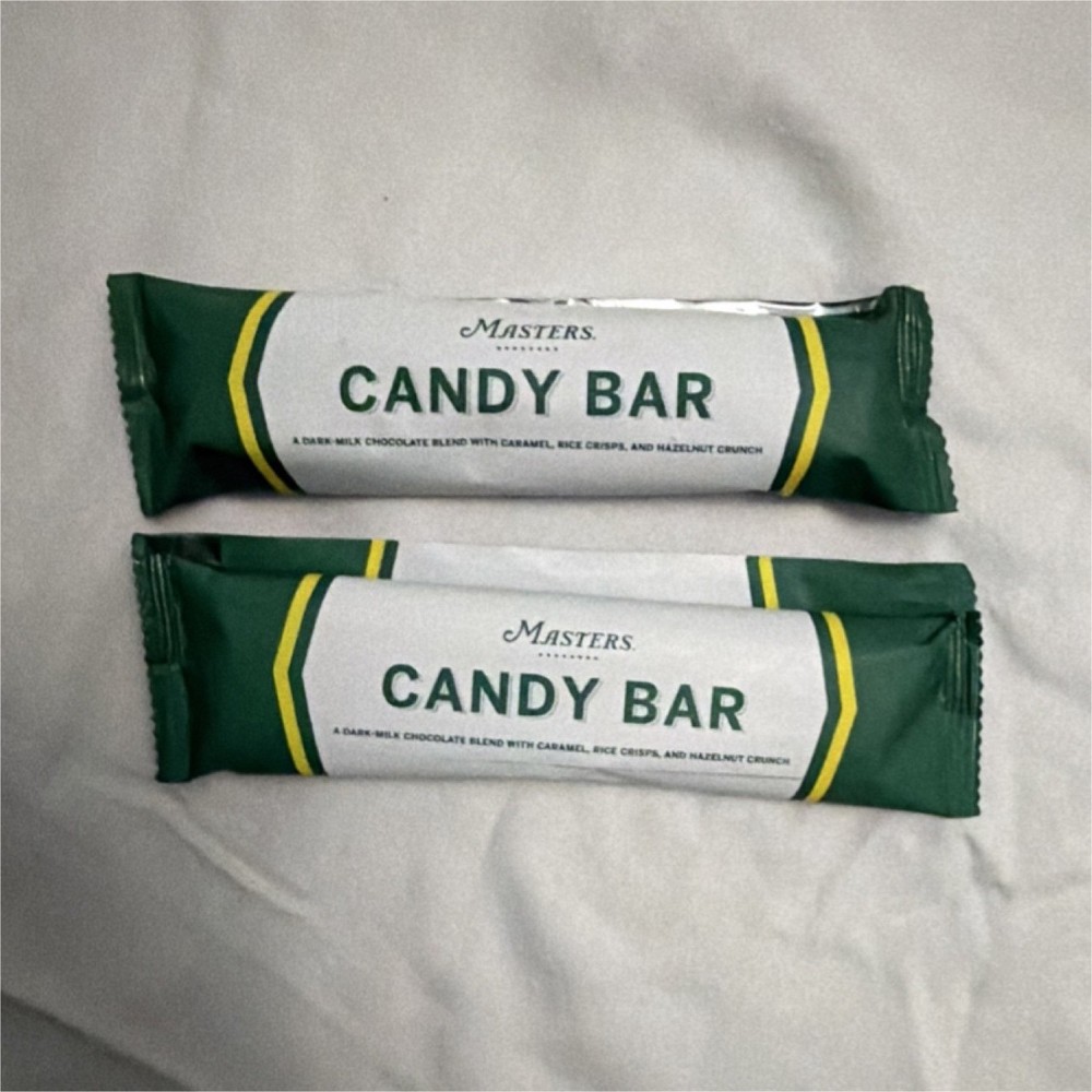 2 BRAND NEW MASTERS CANDY BAR
