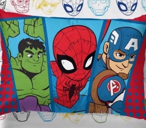 Marvel Superhero 2pcs Standard Pillowcase