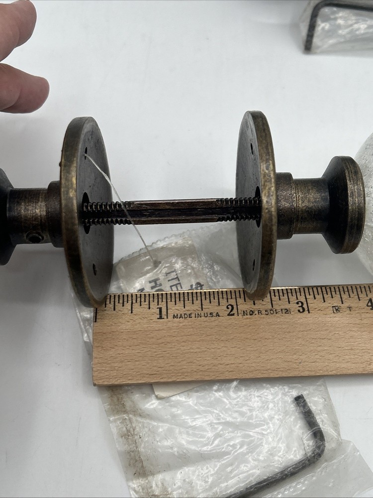 TWO Bubble Glass Knob Pull Decorative Door Knobs Hardware by Hobby Lobby