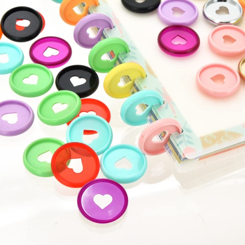 Planner Expander Discs 0.94Inch Book Binding Disc For Notebook Accessories