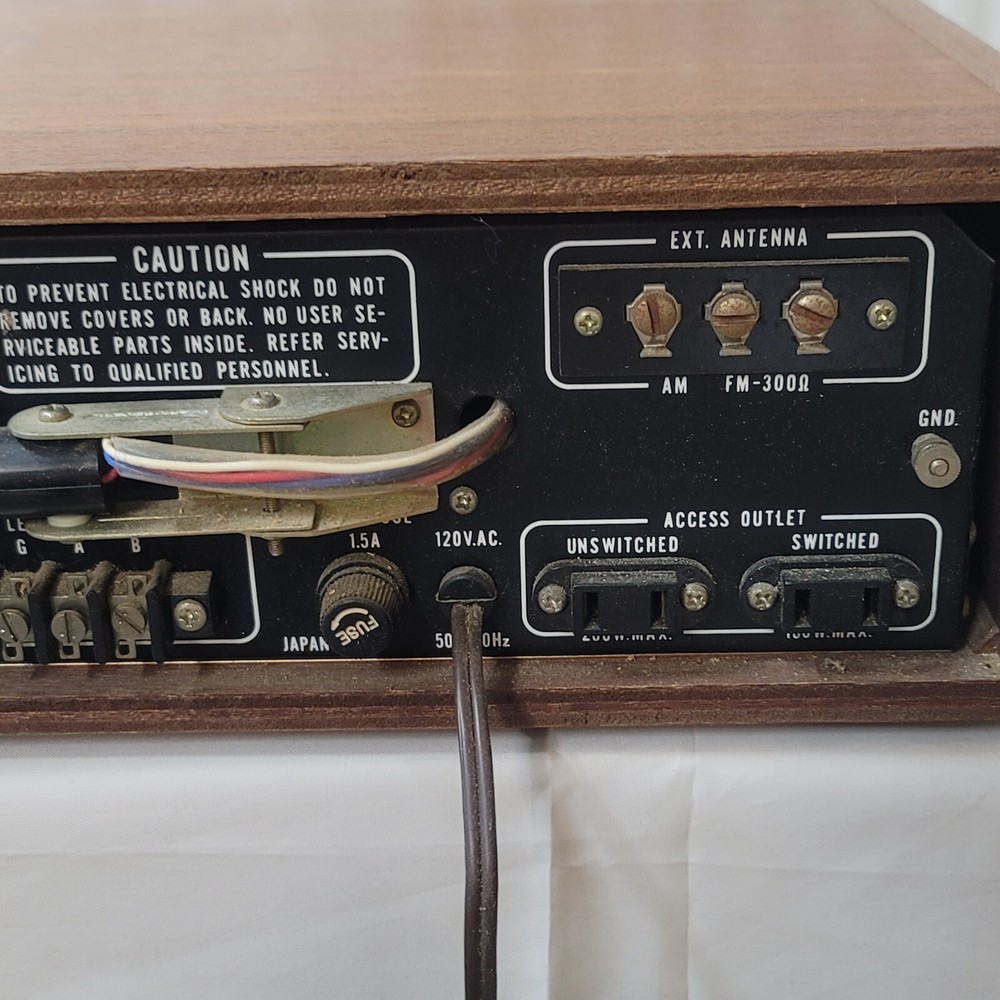 PlayBack 750sx Solid State Stereo Receiver VINTAGE