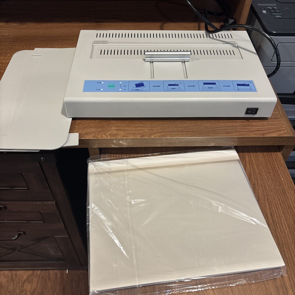 Thermal Binding Machine Thermal Book Binder 500 Sheets A3 A4 A5 Document