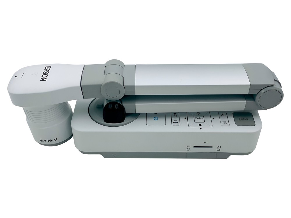 Epson ELPDC21 Interactive Document Camera Visualiser HDMI w/Accessories TESTED
