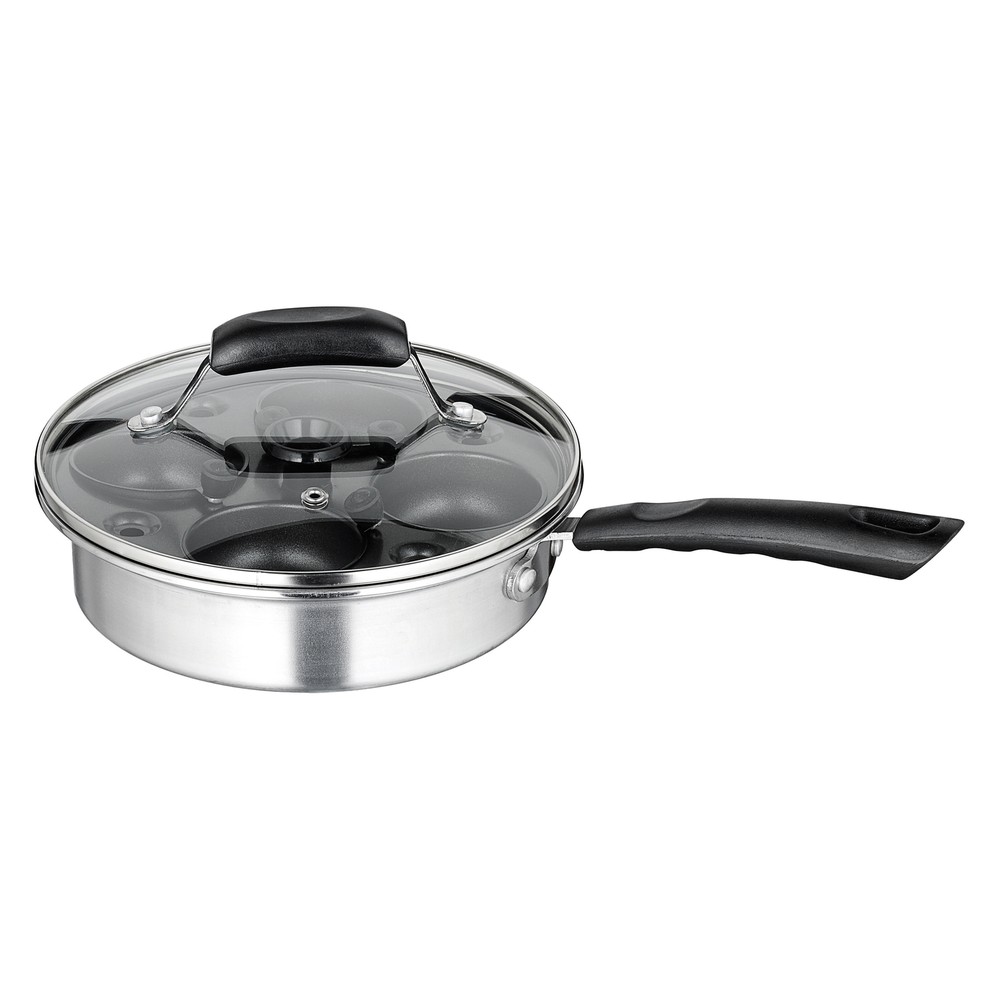 4-cup Nonstick Egg Poacher (6 Set)