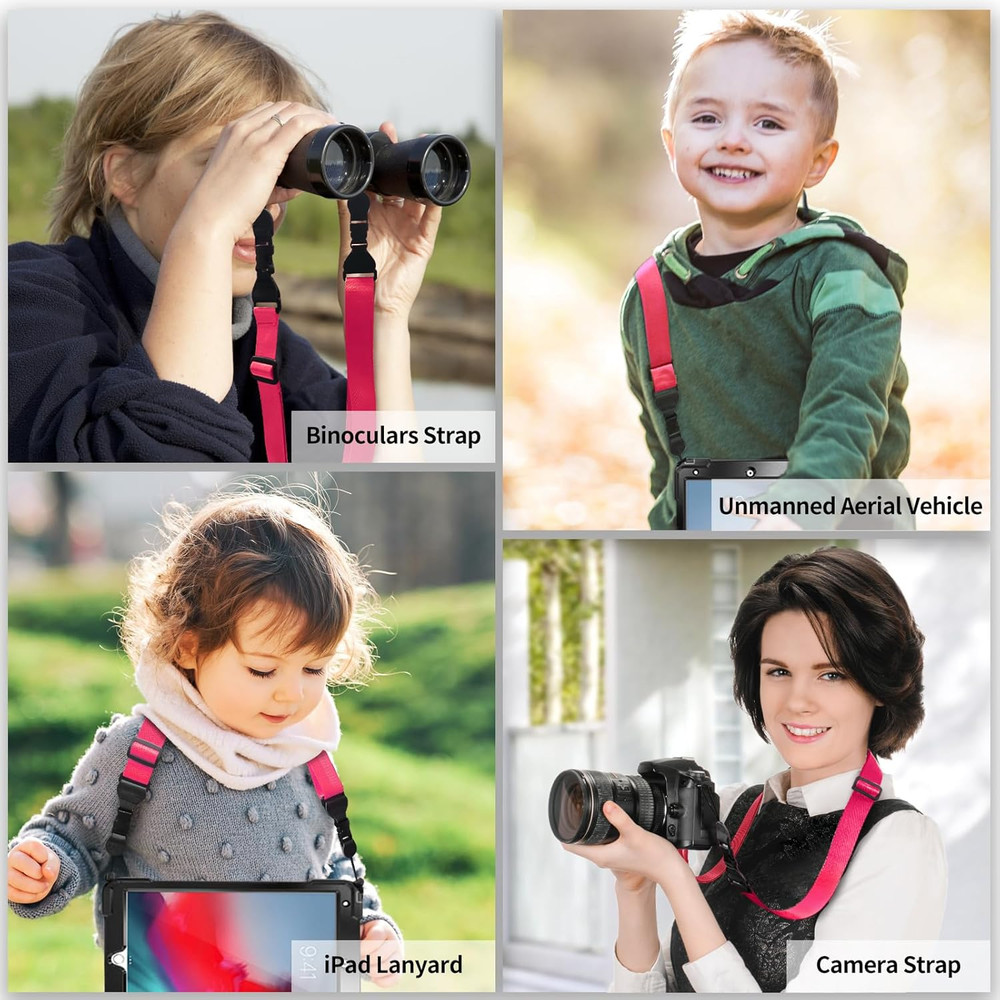 Nylon Ipad Strap, Adjustable Camera Neck Strap, Comfortable Shoulder Strap for I