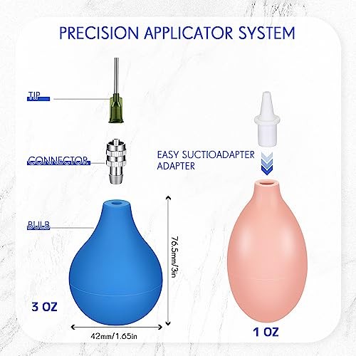 102 Pcs Pottery Tools Supplies Ceramic Precision Applicator, Precision Tips