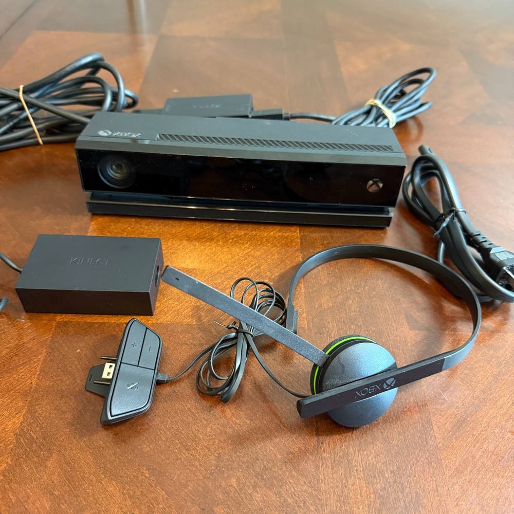 Microsoft Xbox One Kinect Sensor with Windows Hub + Headset + Power & USB Adapte