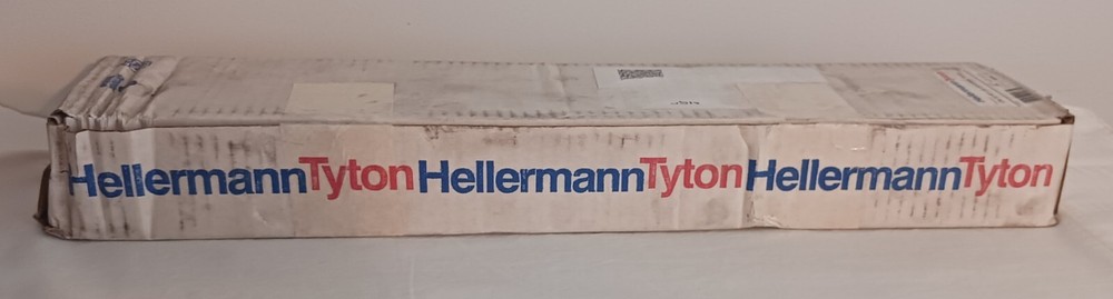 HellermannTyton 48 Port Patch Panel, 2U, Black. NEW. Free Shipping