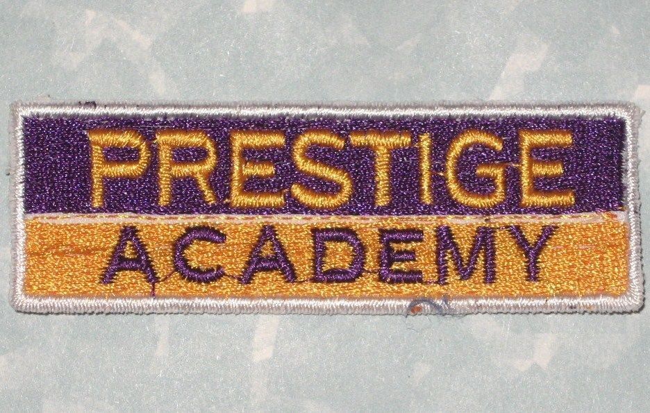 Prestige Academy Patch - Wilmington Delaware - 2 7/8" x 1"