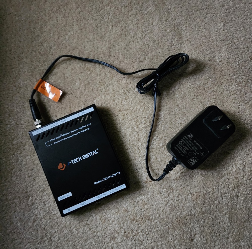 jtech-digital hdmi extender - receiver only