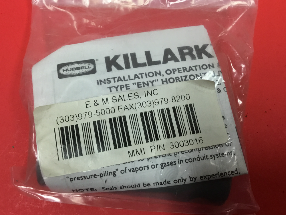 Hubbell Killark - P/N: 3003016 - NEW