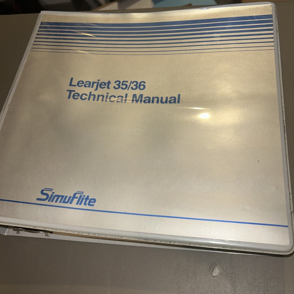SimuFlite Learjet 35/36 Technical Manual