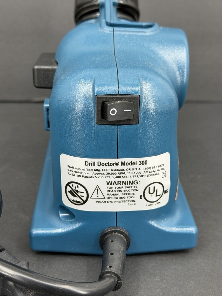 DRILL COCTOR Model 300 Bit Sharpener TESTED