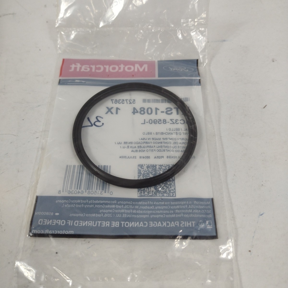 Genuine OEM Engine Coolant Reservoir Seal-Recovery Tank Seal Motorcraft RTS1084
