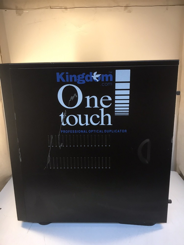Kingdom One Touch KDV7A Professional 1:7 DVD/CD Duplicator TESTED
