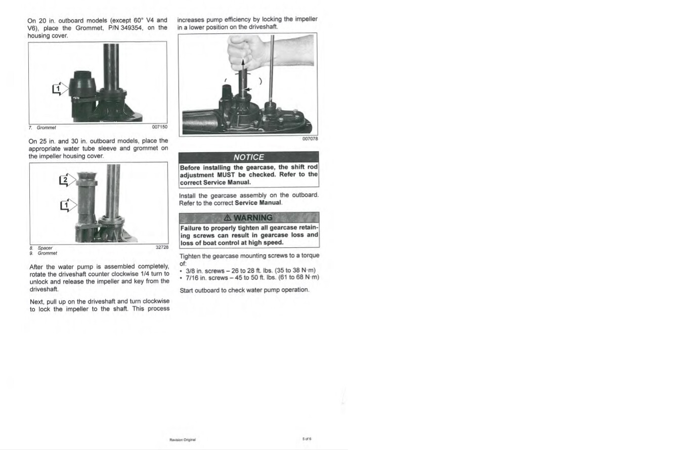 New Johnson Evinrude OEM Outboard Water Pump Kit 5001595 w Housing BRP/OMC