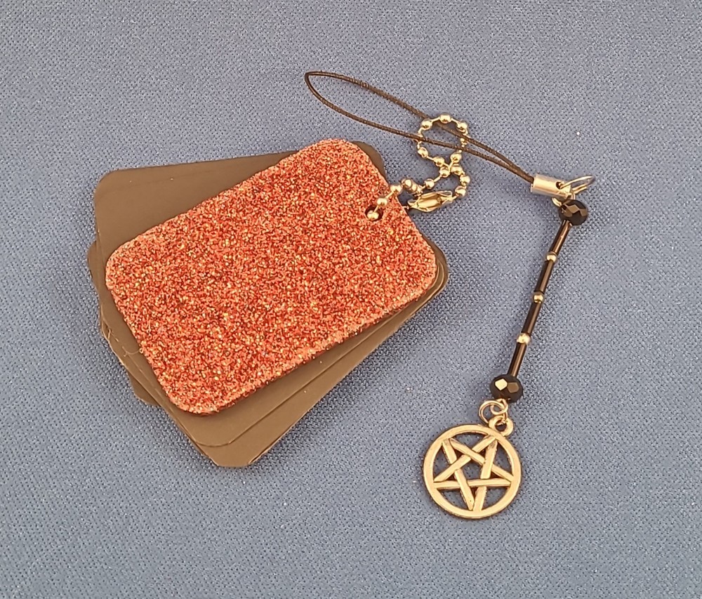 Gothic Gift #2.. Sticker Notebook Beaded Pen Keychain Bracelet Scrapbook Papers