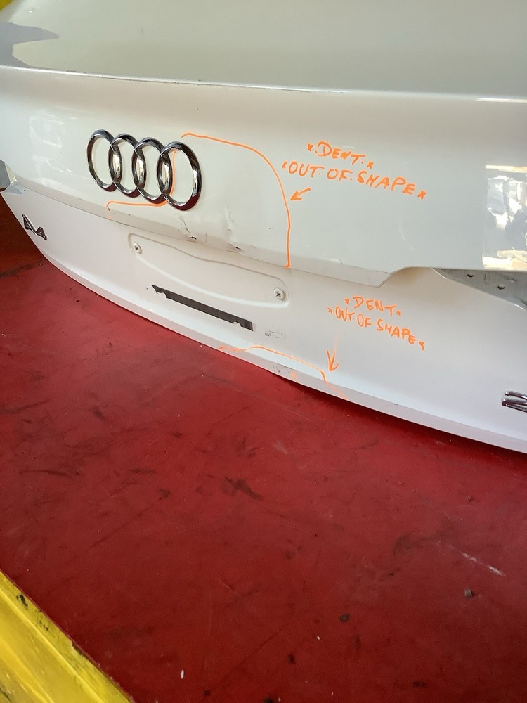 2017 - 2019 AUDI A4 REAR DECK TRUNK LID SHELL COVER PANEL OEM
