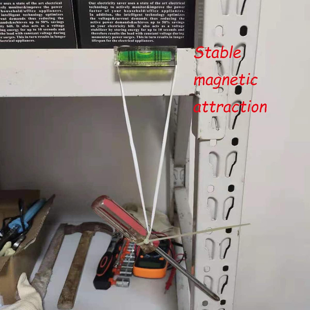 Small Bubble Level Tool Mini Bubbles Rectangle Three Line Horizontal Pearl 52201