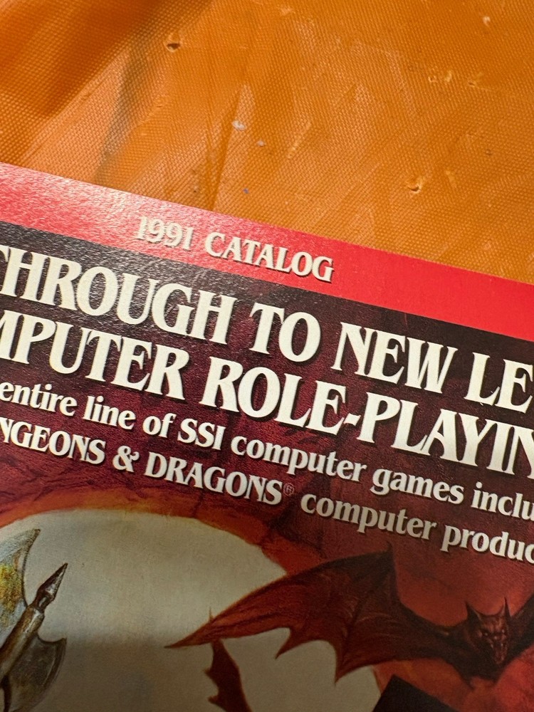 Advanced Dungeons & Dragons Dragonstrike Dragonlance Amiga Complete EUC