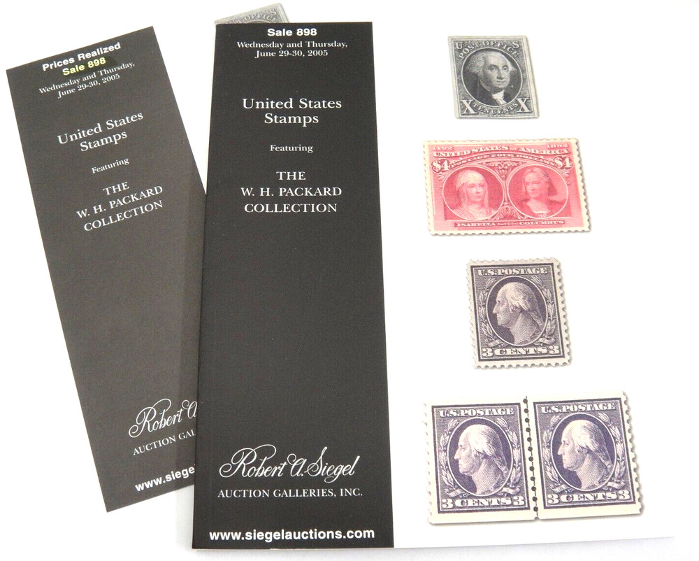Siegel Stamp Auction Catalog w Prices Realized Packard Collection Hawaii 2005