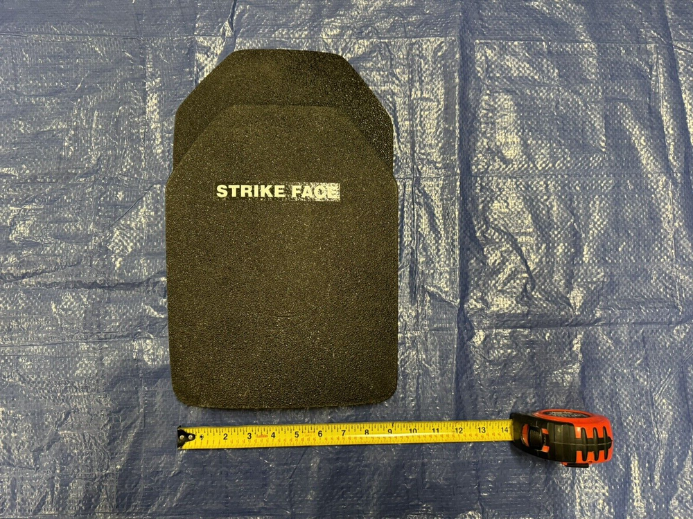 Strike Face Plates Size Medium Very Good Condition