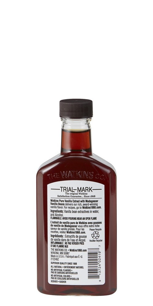 PURE VANILLA EXTRACT, 4 FL. OZ.