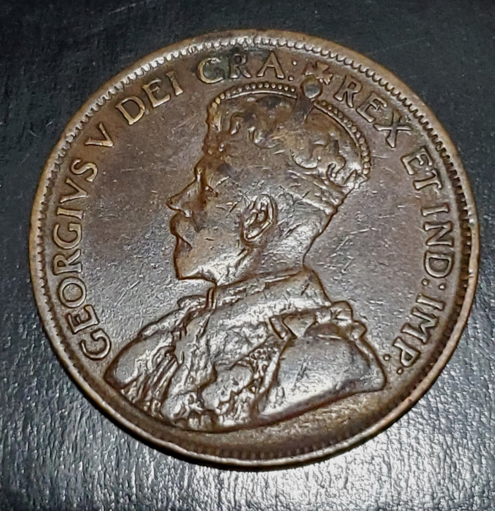1920 CANADA LARGE CENT * LARGE PENNY ONE CENT * CANADIAN CENT *