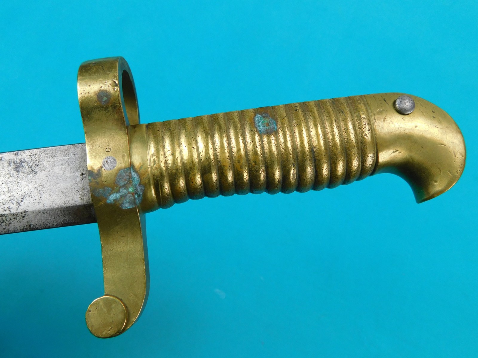 Antique Old US Civil War Bayonet Short Sword