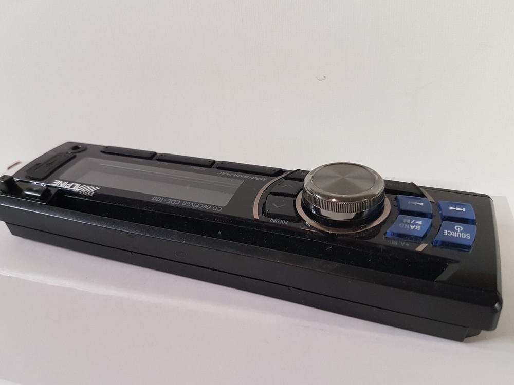 GENUINE Alpine CDE-100 Faceplate only