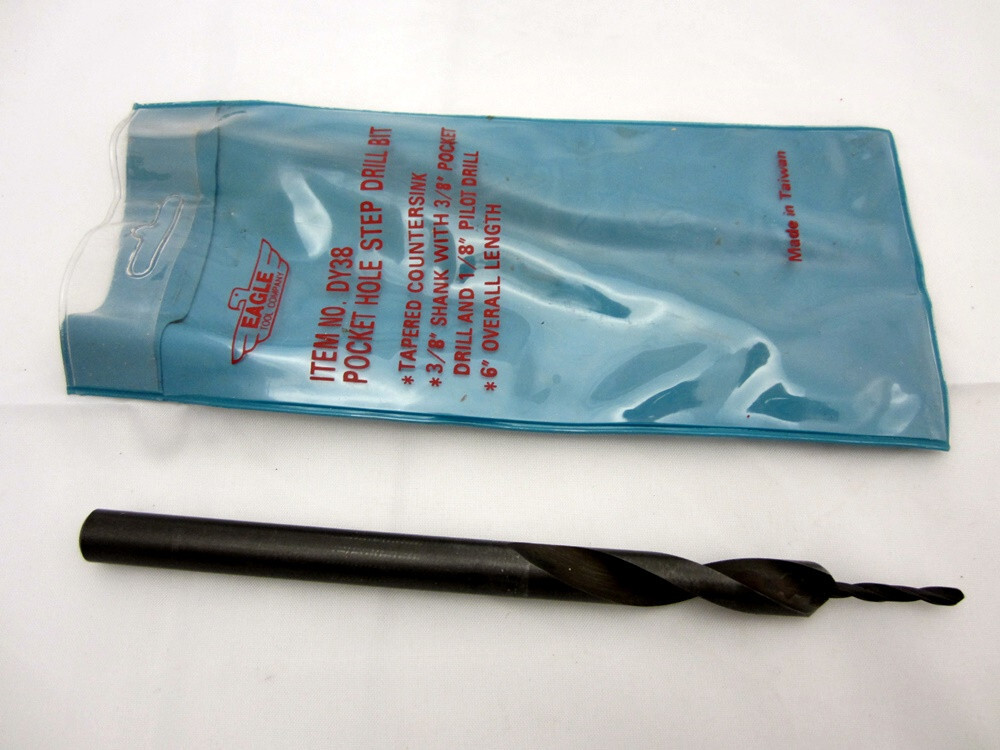 Eagle Adjustable Double Pocket Hole Guide with Step Bit DY38 DY48