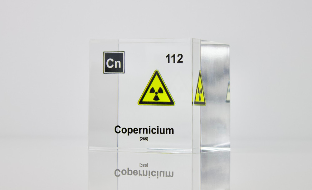 Copernicium Element Cube