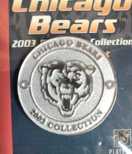 PAUL EDINGER CHICAGO BEARS 2003 Medallion Coin