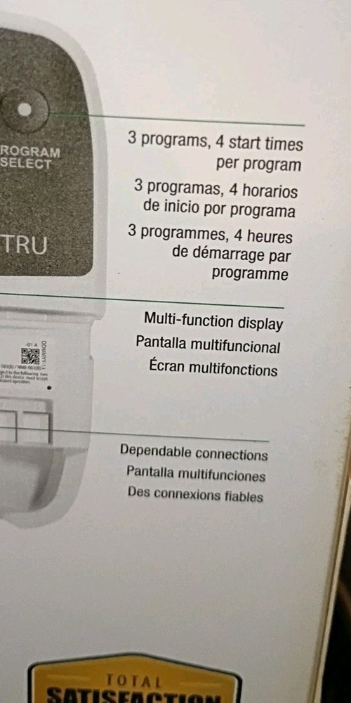 Rain Bird TRU4I Program-Based Indoor Irrigation Controller/Timer WiFi Ready
