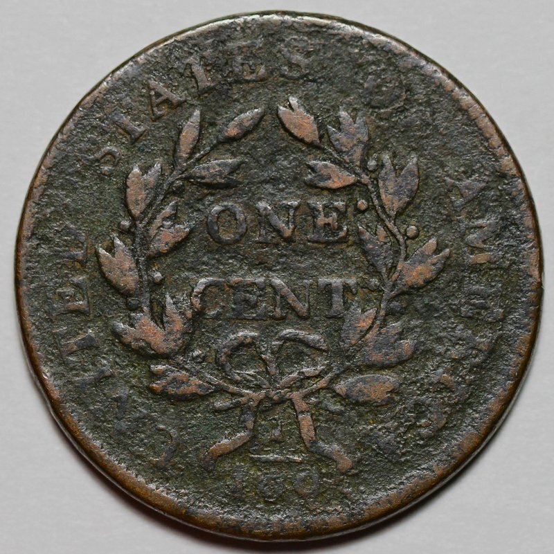 1803 Draped Bust Large Cent - Corrosion - US 1c Copper Coin