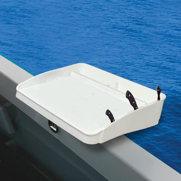 Oceansouth Fishing Bait & Fillet Table Rod Holder Mount - Boat/Fishing/Cutting