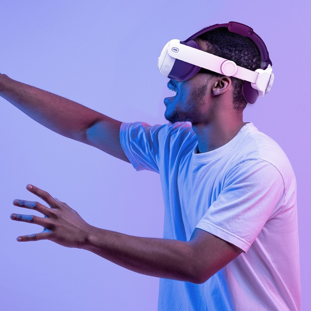Head Strap for Oculus Quest 3, Adjustable Elite Strap with Enhanced Comfort