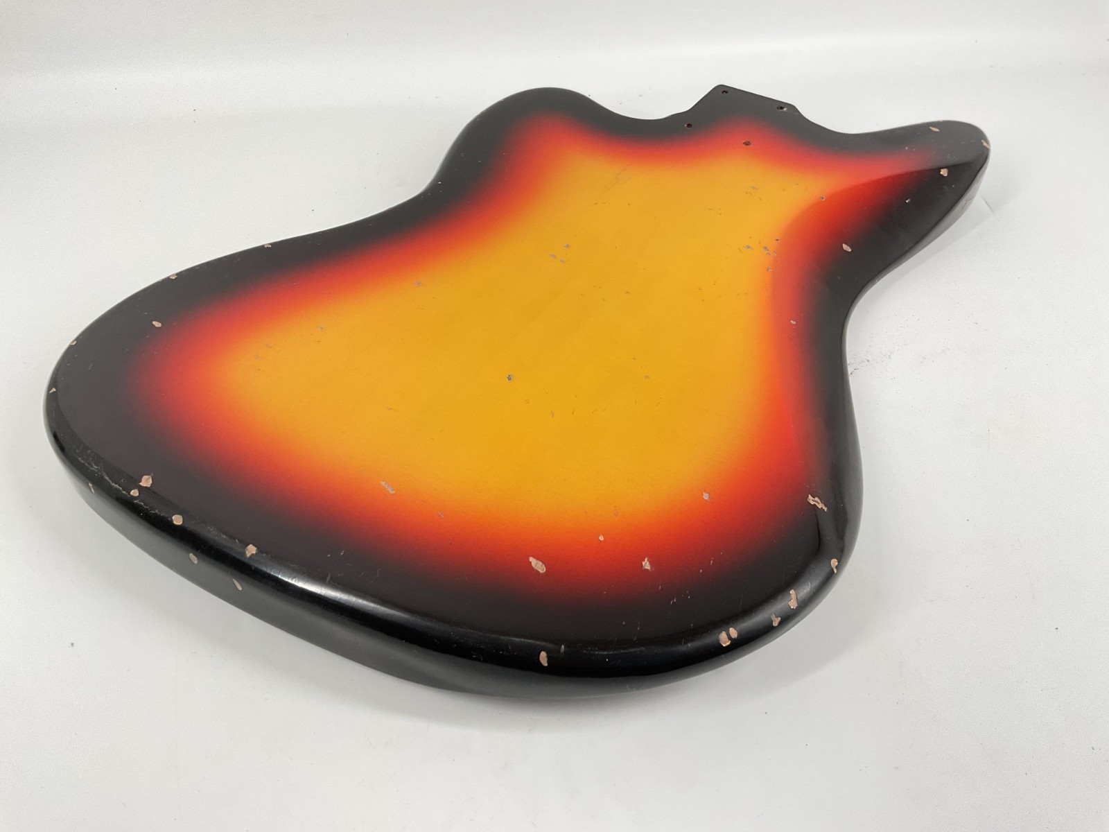 MJT Official Custom Vintage Aged Nitro Guitar Body Mark Jenny VTJG 3-Tone Burst