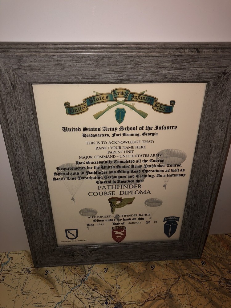 PATHFINDER COURSE DIPLOMA (COMMEMORATIVE CERTIFICATE)