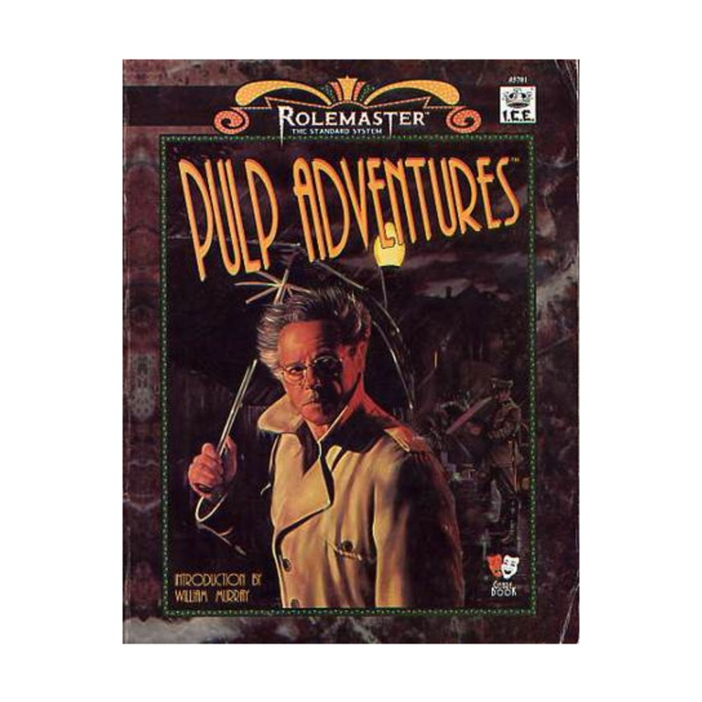 ICE Rolemaster 3rd Ed Pulp Adventures VG