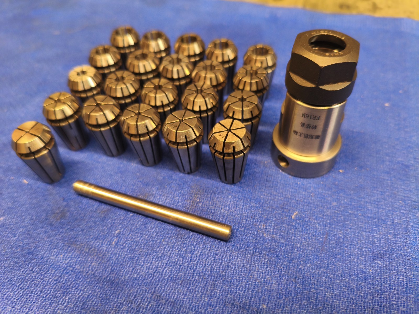 ER16 Chuck Collet + 21pcs Collet Springs For Emco Unimat 3/4