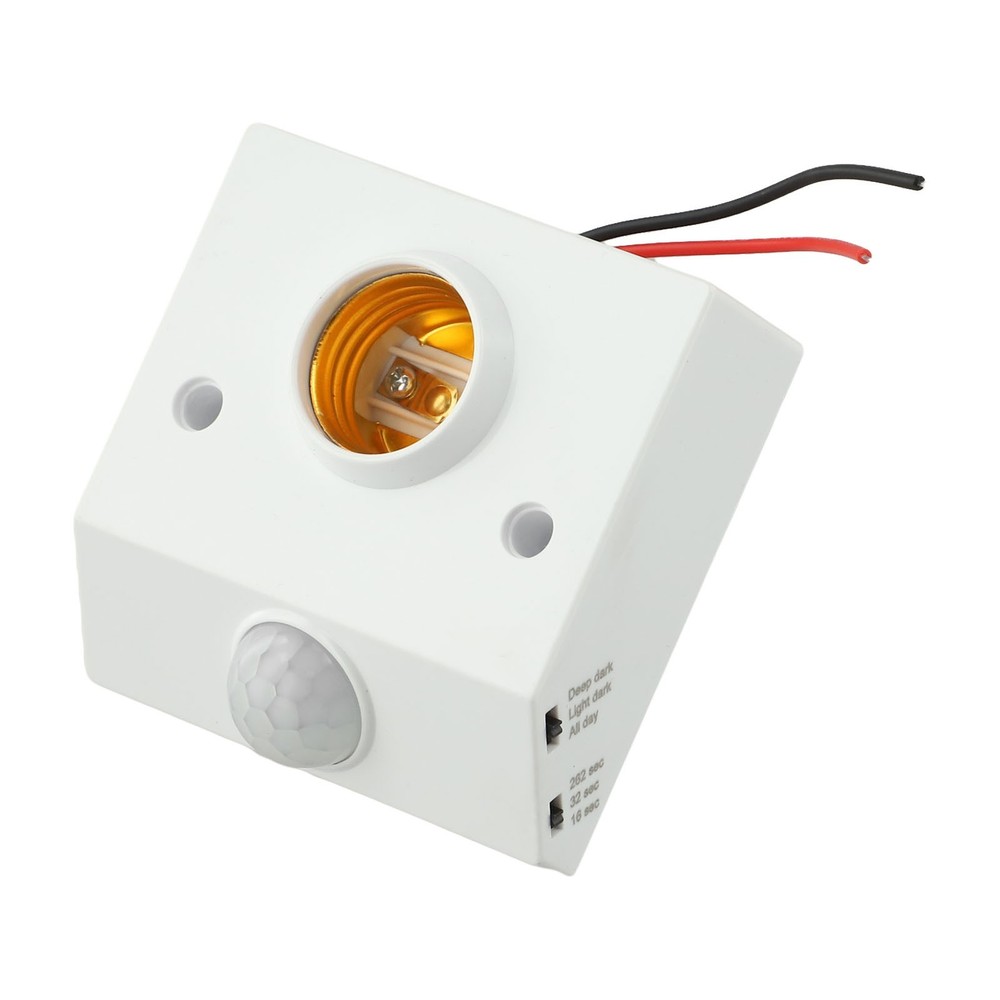E27 Infrared Induction Lamp Socket for Convenient Motion Activated Illumination